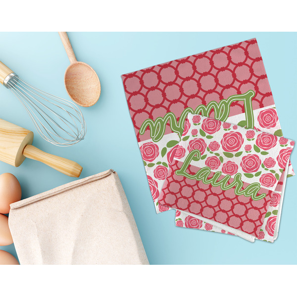 Roses Microfiber Dish Rag - LIFESTYLE