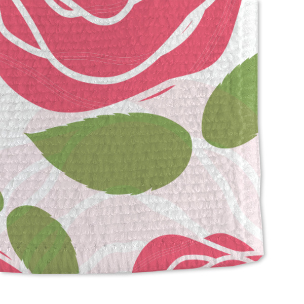 Roses Microfiber Dish Towel - DETAIL