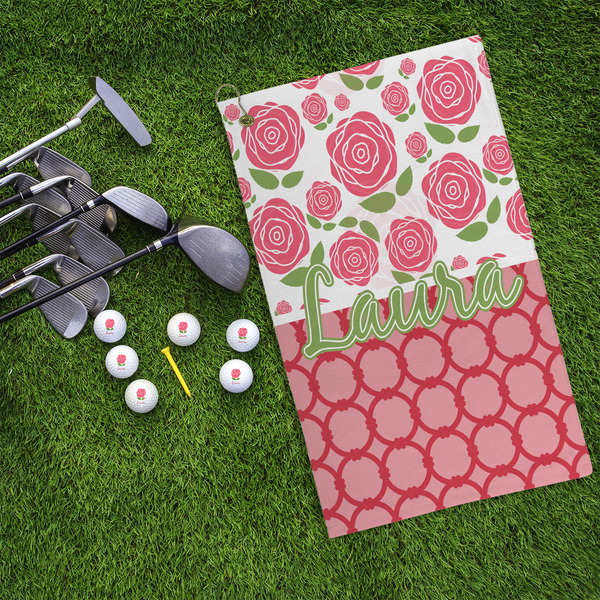 Roses Microfiber Golf Towels - LIFESTYLE