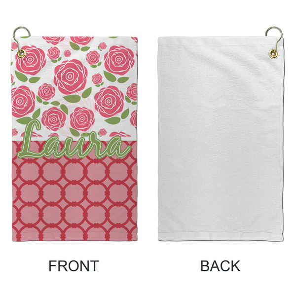 Roses Microfiber Golf Towels - Small - APPROVAL
