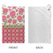 Roses Microfiber Golf Towels - Small - APPROVAL