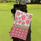 Roses Microfiber Golf Towels - Small - LIFESTYLE