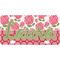 Roses Mini / Bicycle License Plate (4 Holes) (Personalized)