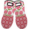 Roses Neoprene Oven Mitts - Set of 2 w/ Name or Text