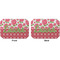 Roses Octagon Placemat - Double Print Front and Back