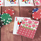 Roses On Table with Poker Chips