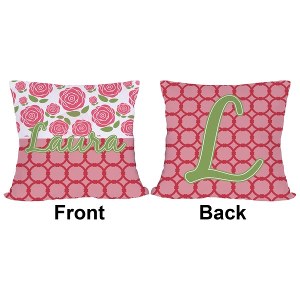 Roses Outdoor Pillow - 18x18