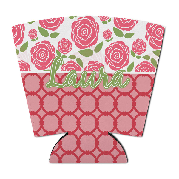 Custom Roses Party Cup Sleeve - with Bottom (Personalized)