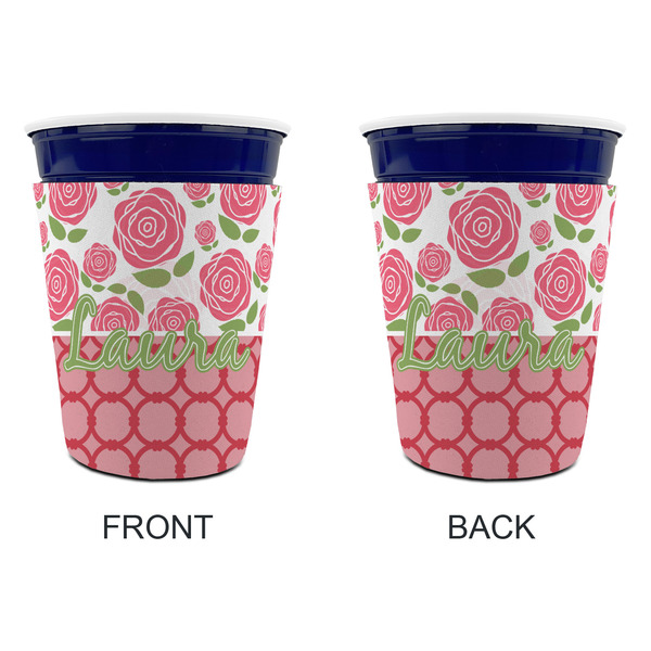 Roses Party Cup Sleeves - without bottom - Approval