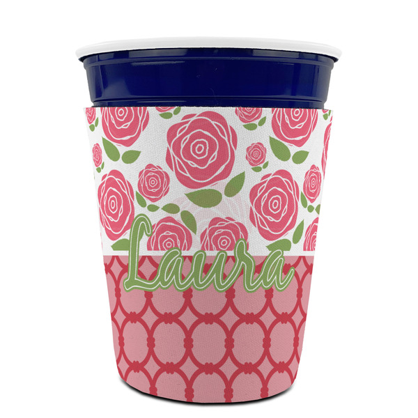 Roses Party Cup Sleeves - without bottom - FRONT (on cup)