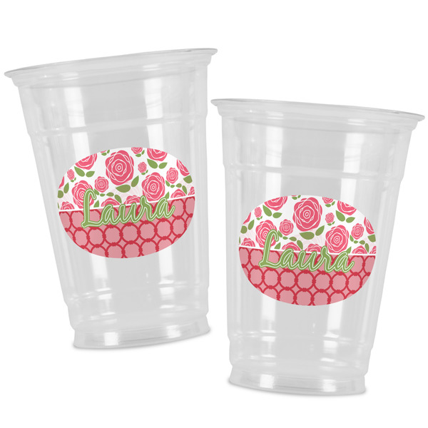 Roses Party Cups - 16oz - Alt View