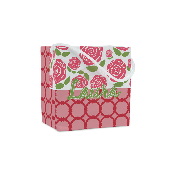 Custom Roses Party Favor Gift Bags - Matte (Personalized)