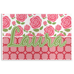 Roses Disposable Paper Placemats (Personalized)