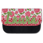 Roses Canvas Pencil Case w/ Name or Text