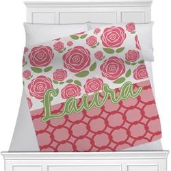 Roses Minky Blanket (Personalized)