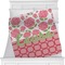 Roses Minky Blanket - Queen / King - 90"x90" - Single Sided (Personalized)