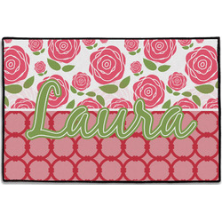Roses Door Mat - 36"x24" (Personalized)