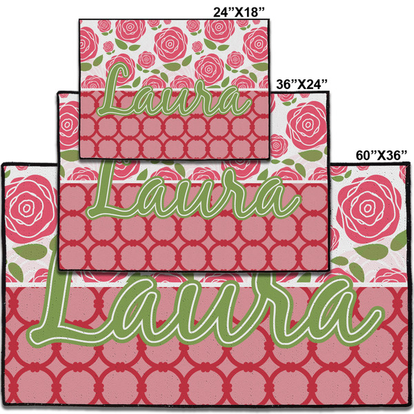 Roses Personalized Door Mat - Group Parent IMF