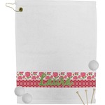 Roses Golf Bag Towel (Personalized)
