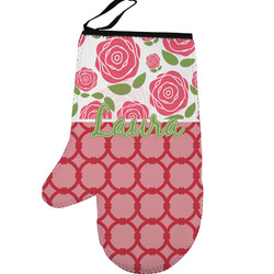 Roses Left Oven Mitt (Personalized)