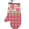 Roses Personalized Oven Mitt - Left