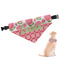 Roses Dog Bandana - Large (Personalized)
