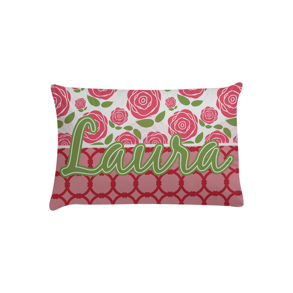 Custom Roses Pillow Case - Toddler (Personalized)