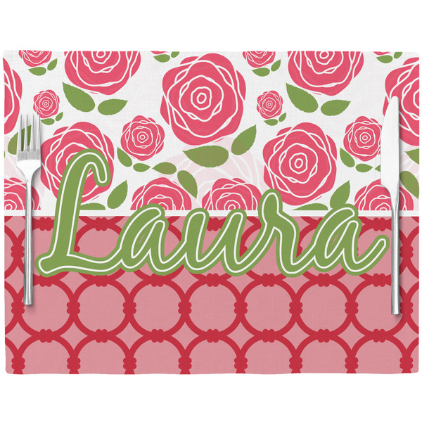 Roses Placemat with Props