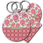 Roses Plastic Keychain (Personalized)