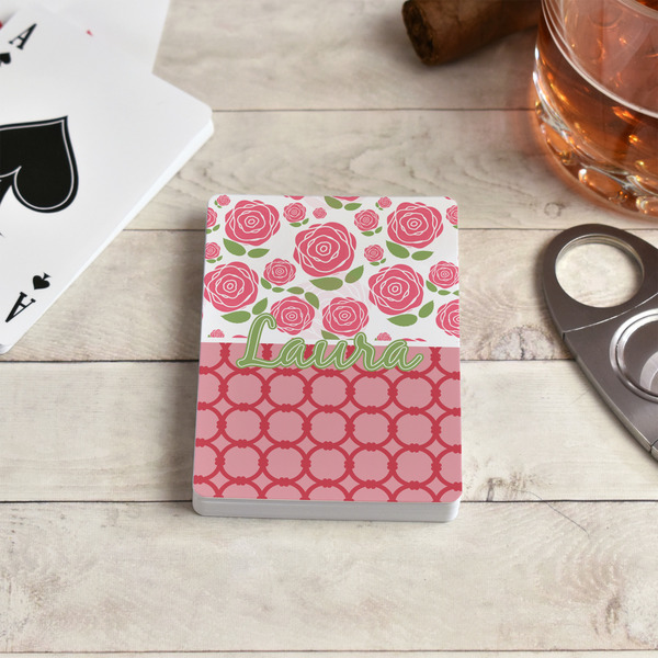 Roses Playing Cards - In Context