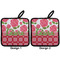 Roses Pot Holders - Set of 2 APPROVAL