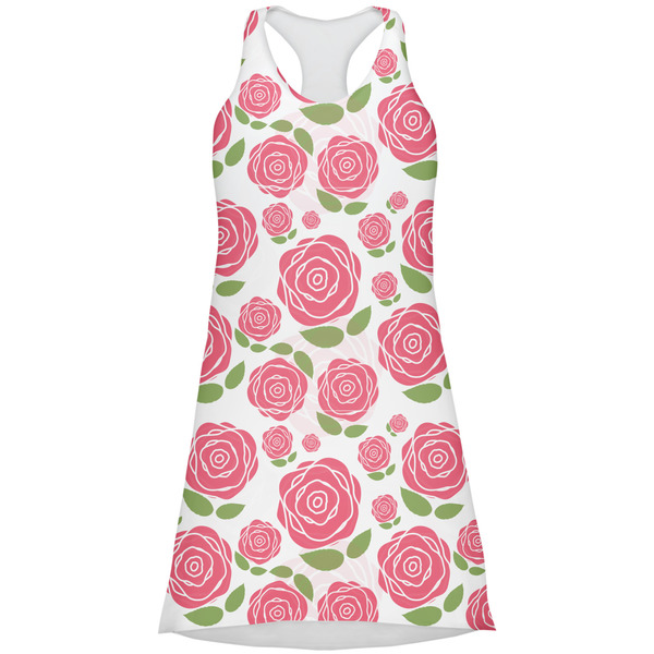 Custom Roses Racerback Dress - Large