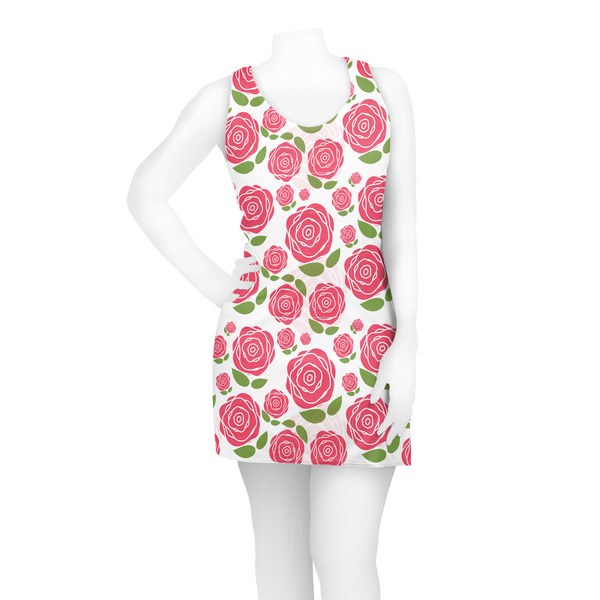 Roses Racerback Dress - On Model - Front