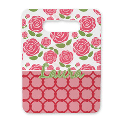 Roses Rectangular Trivet with Handle (Personalized)