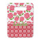 Roses Rectangle Trivet with Handle - FRONT