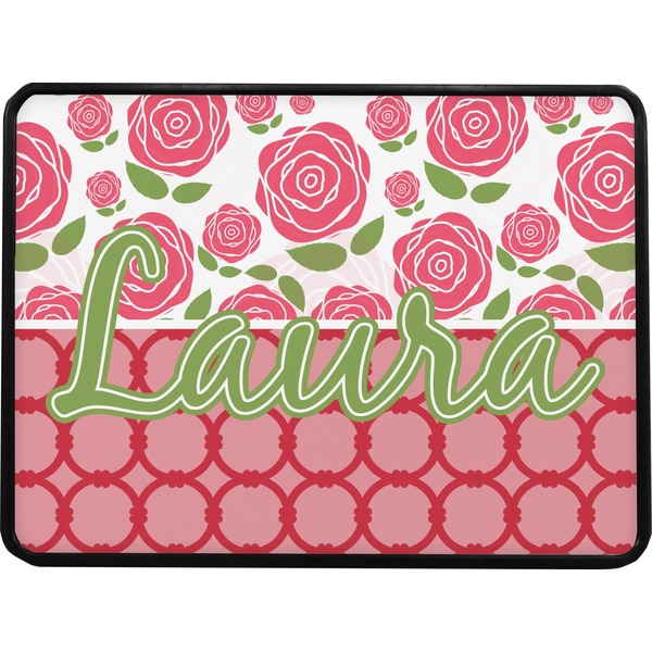 Roses Rectangular Car Hitch Cover w/ FRP Insert (Select Size)
