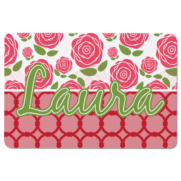 Roses Rectangular Fridge Magnet - FRONT