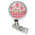 Roses Retractable Badge Reel (Personalized)