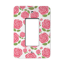 Roses Rocker Style Light Switch Cover