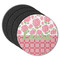Roses Round Coaster Rubber Back - Main
