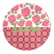 Roses Round Indoor Rug - Front/Main