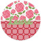 Roses Round Mousepad - APPROVAL