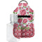 Roses Sanitizer Holder Keychain - Small with Case