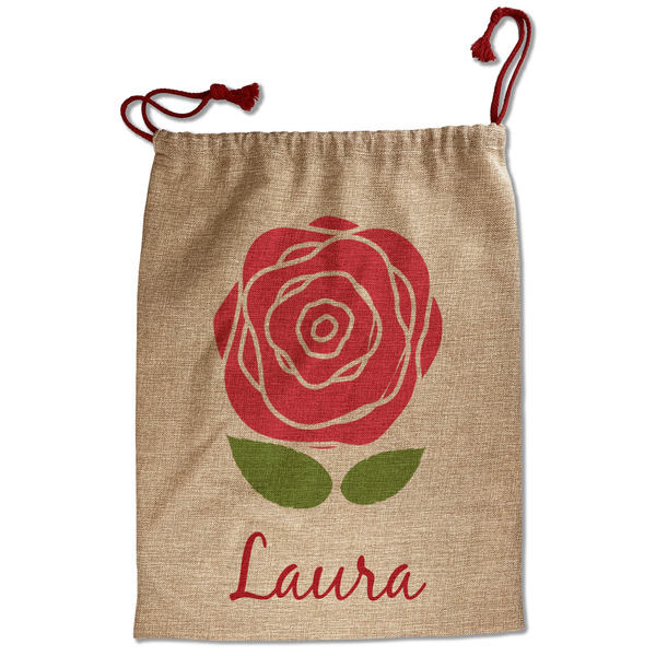 Roses Santa Bag - Front