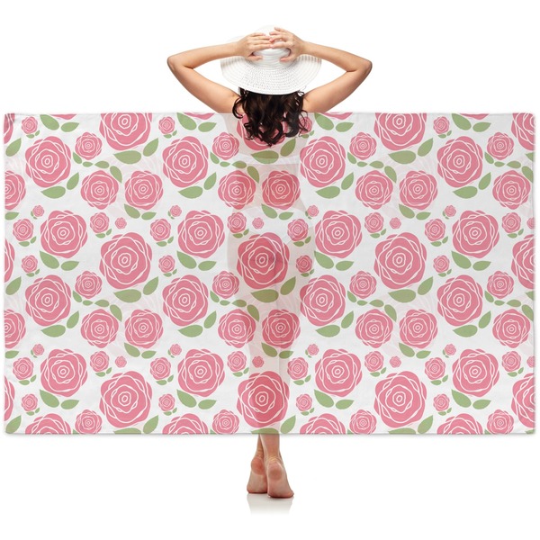 Custom Roses Sheer Sarong