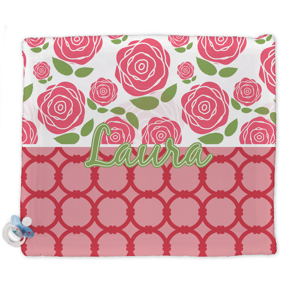 Custom Roses Security Blanket - Single Sided (Personalized)