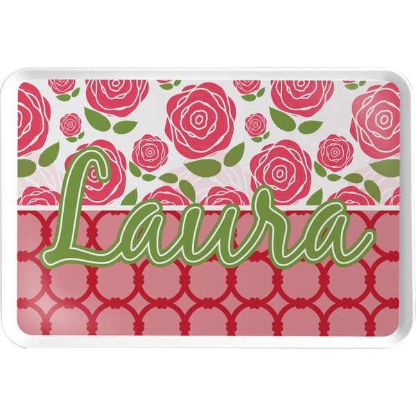Custom Roses Serving Tray (Personalized)