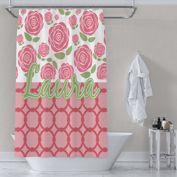 Roses Shower Curtain Lifestyle
