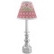 Roses Small Chandelier Lamp - LIFESTYLE (on candle stick)