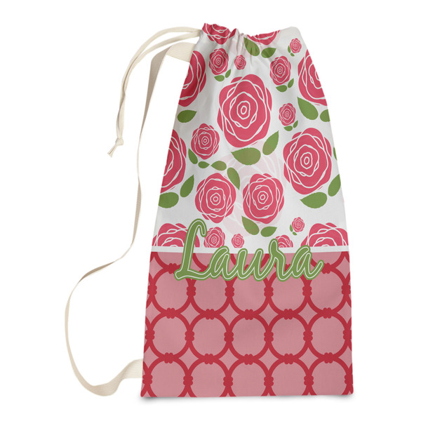 Custom Roses Laundry Bags - Small (Personalized)